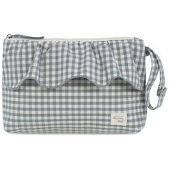 Puériculture-Trousse de toilette praliné vichy matcha
