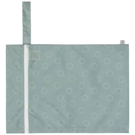 Lot de 2 sacs étanches pour vêtements mouillés tiny team chien Vert, marron 4 - vertbaudet enfant 