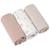 Lot de 3 langes mousseline miracle of nature (80x80 cm) Beige, blanc 1 - vertbaudet enfant 