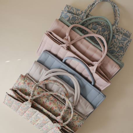 Panier à couches Bleu, blanc+Ecru+Ecru, jaune, vert+Rose+Vert d'eau 5 - vertbaudet enfant 