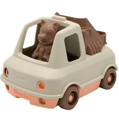 Jouet-Jeux d'imagination-Camion pompier crème