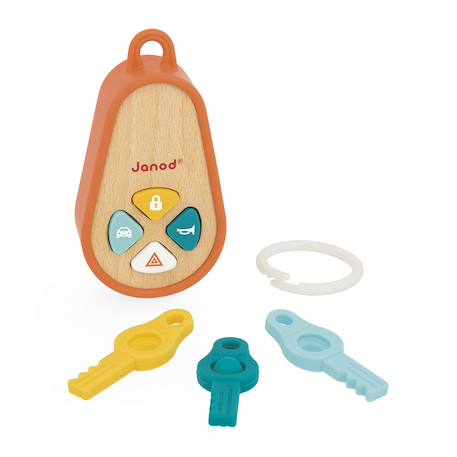 Porte-clès sonore Orange 5 - vertbaudet enfant 