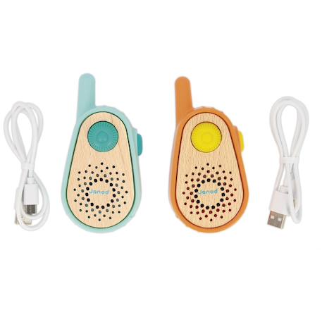 Mes premiers talkies-walkies happy garden Orange, bleu 4 - vertbaudet enfant 