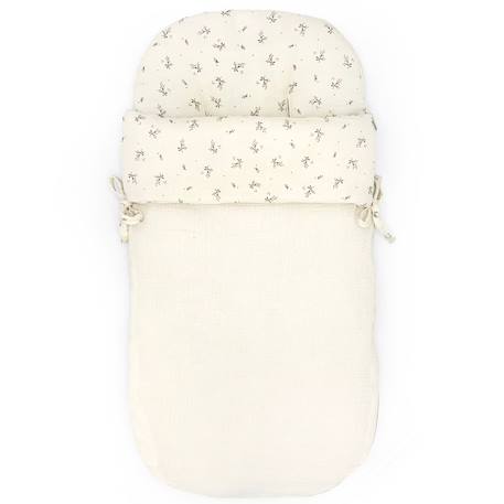 Nid d'ange passe sangle comfort roseberry Blanc, vert, noir 2 - vertbaudet enfant 