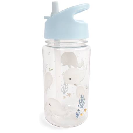 Fille-Accessoires-Fourniture scolaire-Gourde-Gourde les contes de christian la baleine (400 ml)