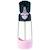 Gourde en tritan avec paille indigo (450 ml) Rose+Vert 2 - vertbaudet enfant 