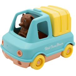 Jouet-Jeux d'imagination-Camion poubelle de petit ours brun