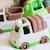 Camion poubelle milk Beige+orange 4 - vertbaudet enfant 