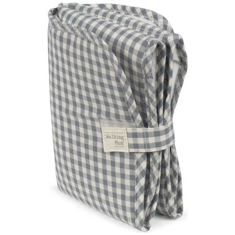 Tapis à langer praliné vichy matcha Vert 3 - vertbaudet enfant 