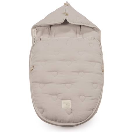 Nid d'ange et chancelière siège auto groupe 0 été sintra beige Beige 1 - vertbaudet enfant 