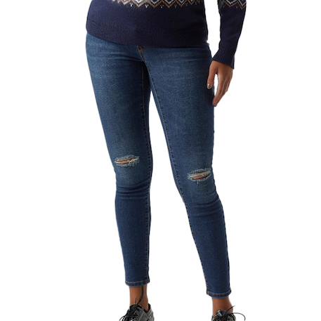 Jean de grossesse femme 3139 20017992 Bleu 1 - vertbaudet enfant 