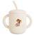 Tasse à paille fairy mice Ecru, marron, rose 1 - vertbaudet enfant 