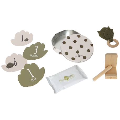 Coffret naissance à empreintes petit artichaut Beige 3 - vertbaudet enfant 