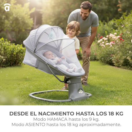 Transat avec 10 mélodies kahlo Gris+Pierre 11 - vertbaudet enfant 