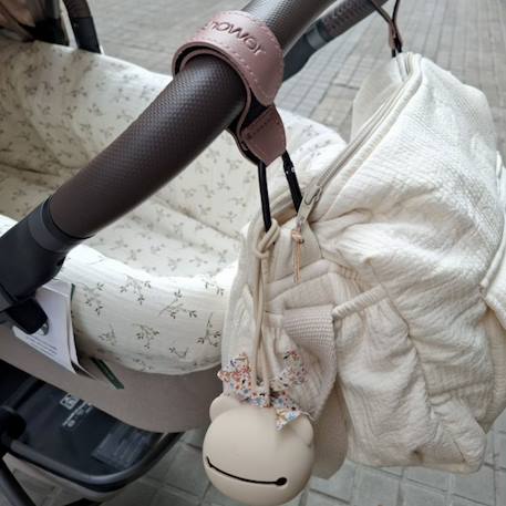 Crochets pour poussette Rose, noir 3 - vertbaudet enfant 