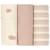 Lot de 3 langes mousseline tiny team taupe (60x60 cm) Marron, blanc 2 - vertbaudet enfant 