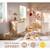 Chambre bébé complète , lit 120x60 et commode à langer - camille Vanille 1 - vertbaudet enfant 