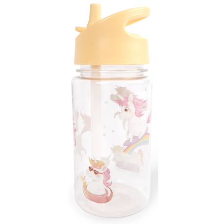 Gourde les contes de christian la baleine (400 ml) Bleu, blanc+Jaune, rose, blanc 8 - vertbaudet enfant 