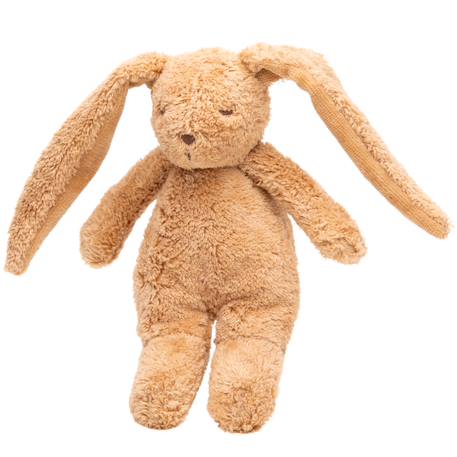 Petit lapin sensoriel en coton bio Cappucino+Sable 2 - vertbaudet enfant 