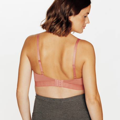 Brassiere de grossesse sans armatures en microfibre heroine Rose 2 - vertbaudet enfant 