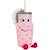 Gobelet isotherme fuzzie lulu (360 ml) Rose, rouge, blanc 2 - vertbaudet enfant 