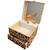 Boîte à bijoux musicale cube léopard Marron, beige, noir 3 - vertbaudet enfant 