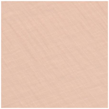 Lot de 3 langes mousseline tiny team taupe (60x60 cm) Marron, blanc 5 - vertbaudet enfant 