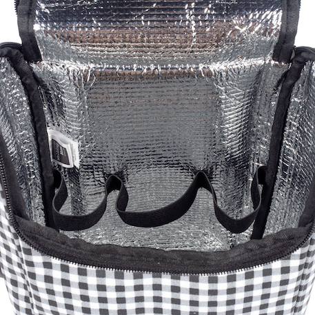 Sac isotherme biberons i love vichy Noir 5 - vertbaudet enfant 