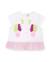 Ensemble en tricot pour nouveau-né avec volant en tulle Blanc 3 - vertbaudet enfant 