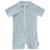 Combinaison anti-uv rayures & crabes (12-24 mois) Bleu, blanc, orange 1 - vertbaudet enfant 