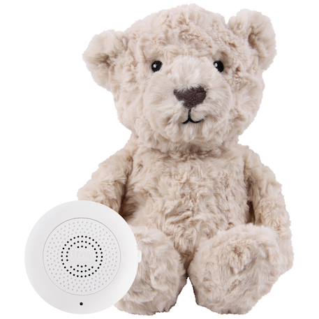 Peluche bruit blanc Beige+Beige, noir+Marron 3 - vertbaudet enfant 
