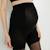 Collant uni de grossesse taille haute avec maintien renforcé 40 deniers  grossesse Noir 2 - vertbaudet enfant 