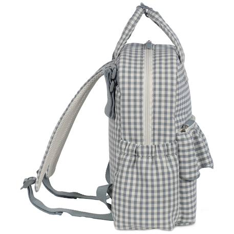 Sac à dos à langer praliné vichy moka Vert 5 - vertbaudet enfant 
