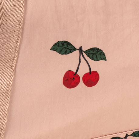 Sac weekend enfant ma grande cerise blush Rose, rouge, vert 6 - vertbaudet enfant 