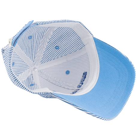 Casquette enfant marinière super cool bleu (9-24 mois) Bleu, blanc 4 - vertbaudet enfant 