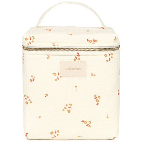 Sac isotherme pour biberon et déjeuner concerto opera Ecru, orange, rouge 3 - vertbaudet enfant 