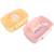 Lot de 2 lunch box les contes de christian la baleine (0,75 l) Bleu, blanc+Jaune, rose, blanc 7 - vertbaudet enfant 