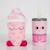 Gobelet isotherme fuzzie lulu (360 ml) Rose, rouge, blanc 3 - vertbaudet enfant 