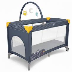 Puériculture-Lit de voyage double hauteur Complet Duo