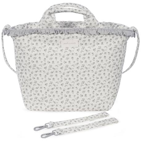 Sac à langer little bloom fleurs Gris 6 - vertbaudet enfant 