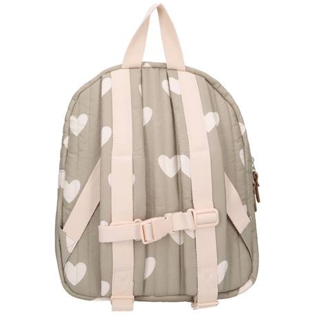 Sac à dos enfant wonderful worlds cœurs (31 cm) Vert, blanc 4 - vertbaudet enfant 