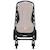 Assise pour poussette praliné vichy moka Marron 1 - vertbaudet enfant 