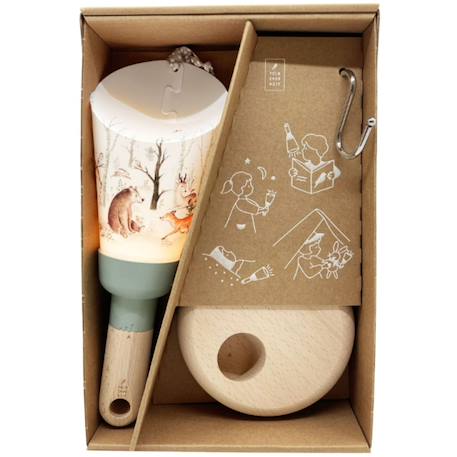 Coffret lampe nomade 5 en 1 pléiades - taupe cendré Blanc, rose+Blanc, rose, sauge+Blanc, rose, vert d'eau+Blanc, taupe, noir+Blanc, vert d'eau, marron 25 - vertbaudet enfant 