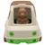 Camion poubelle milk Beige+orange 3 - vertbaudet enfant 