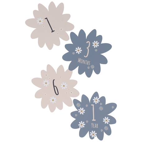 Coffret naissance à empreintes daisy blue Bleu 5 - vertbaudet enfant 