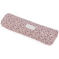 Puériculture-Matelas, accessoires de lange-Lange cherry fleurs (120x120 cm)