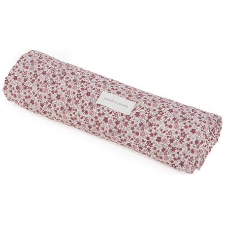 Lange cherry fleurs (120x120 cm) Mauve 1 - vertbaudet enfant 