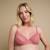 Soutien-gorge de grossesse emboitant en dentelle sweet Noir+Rose 8 - vertbaudet enfant 