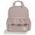 Sac à dos à langer praliné vichy moka Marron 1 - vertbaudet enfant 