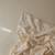 Maxi lange en coton bows (120 x 120 cm) Ecru, rose 3 - vertbaudet enfant 